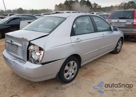 2006 Kia Spectra Ex/Lx/Sx из США, поврежденный, VIN KNAFE121665337224